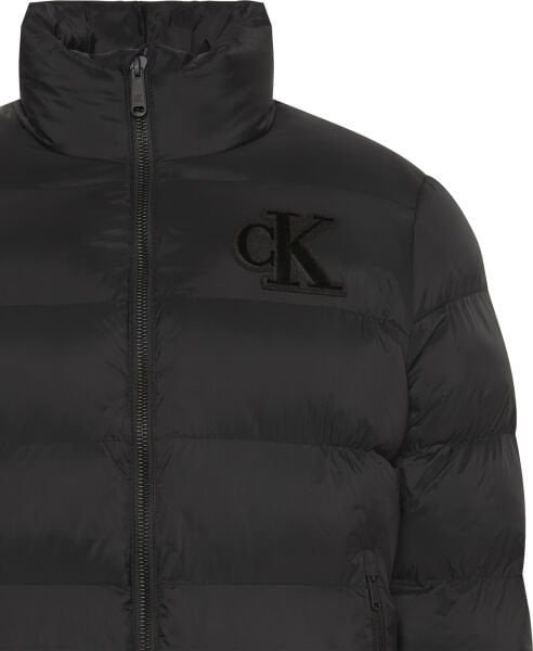 LS NYLON MONOGRAM PUFFER JKT