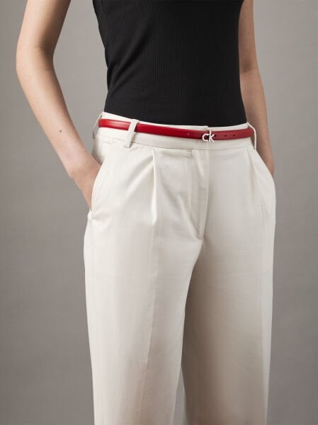 CK BUCKLE SKINNY BELT 1.5