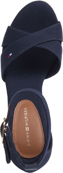 FLAG HIGH WEDGE ESPAD CRISSCRO