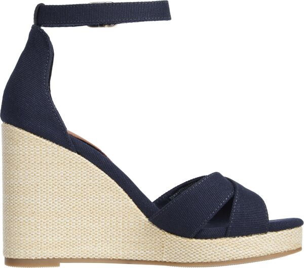 FLAG HIGH WEDGE ESPAD CRISSCRO