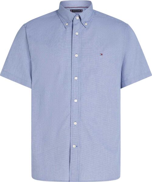 FLEX POPLIN HOUNDSTOOTH SS SHI