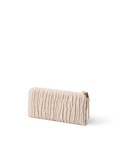 Ruched LONG L-ZIP