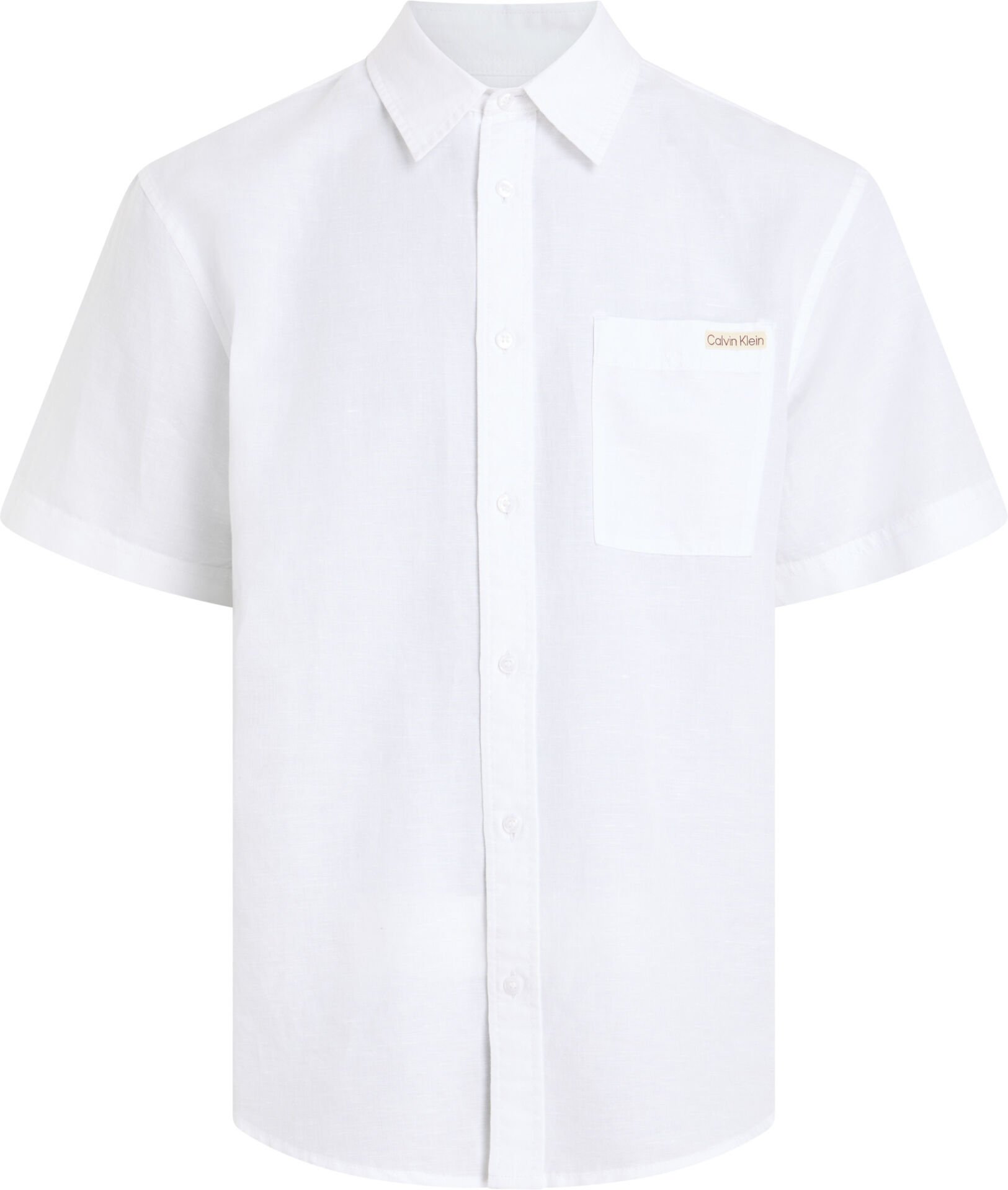 LINEN COTTON S/S SHIRT