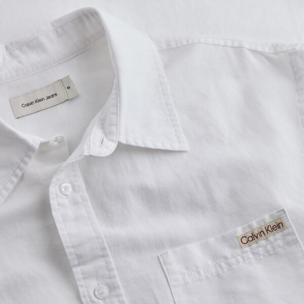 LINEN COTTON S/S SHIRT