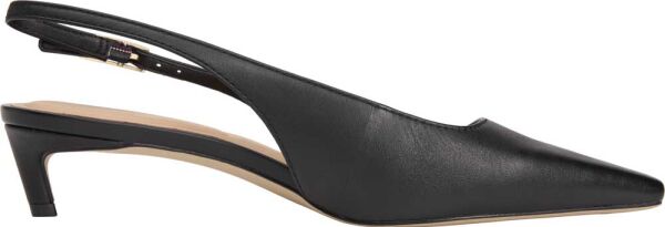 SQUARED TOE KITTEN SLINGBACK