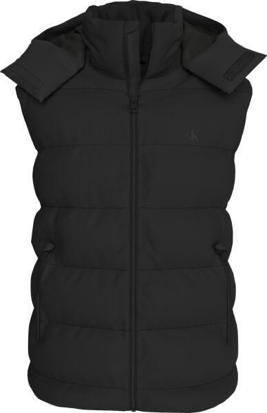 LS NYLON ZIP OFF HOOD DOWN PUF