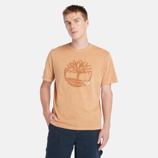 Garment Dye Logo Graphic Tee
