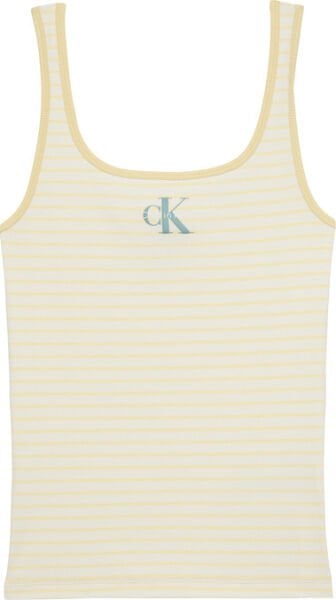 STRIPED MONOLOGO SCOOP NK RIB