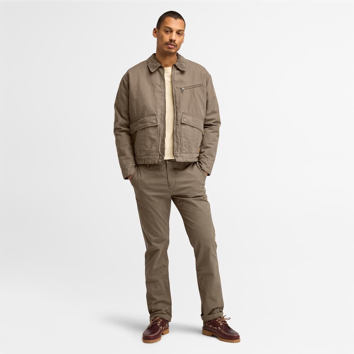 STRAFFORD Washed Canvas Insulated Jacket