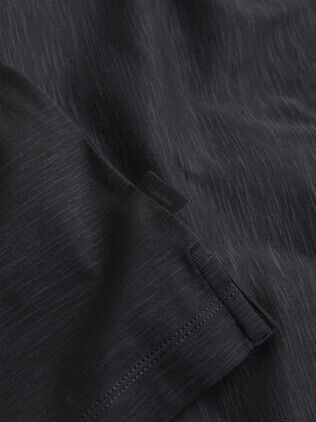 MERCERIZED SLUB LS ZIP POLO