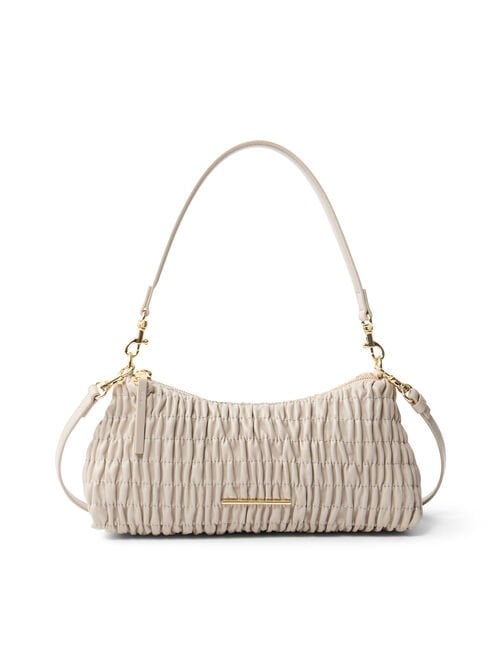 ROUCHED SHOULDER BAG