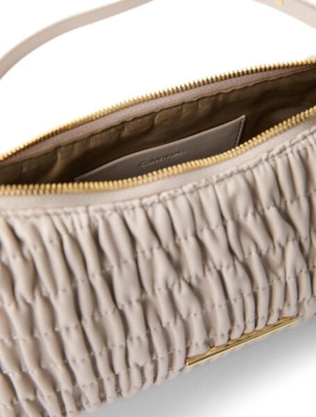 ROUCHED SHOULDER BAG