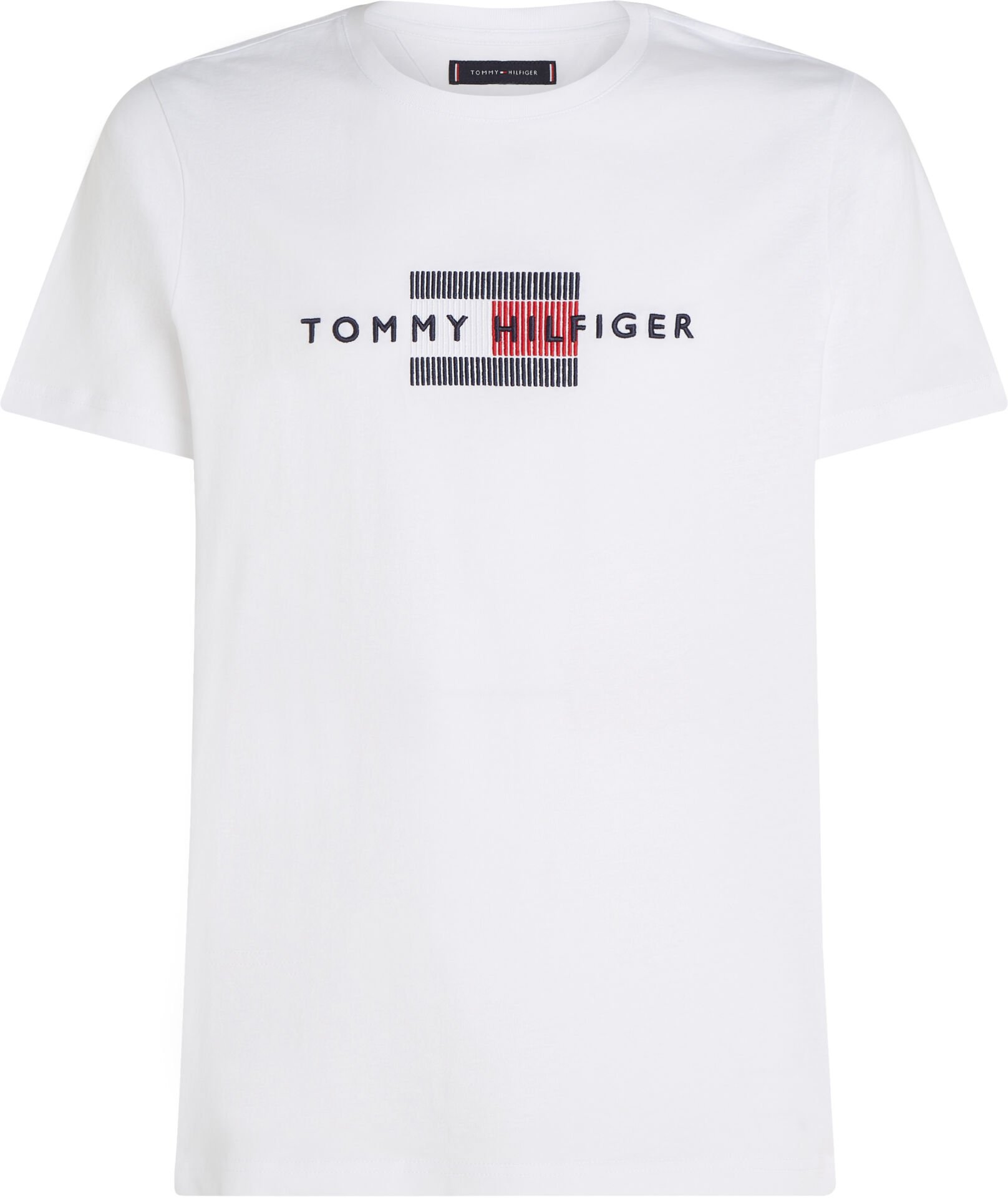 HILFIGER FLAG EMBRO TEE