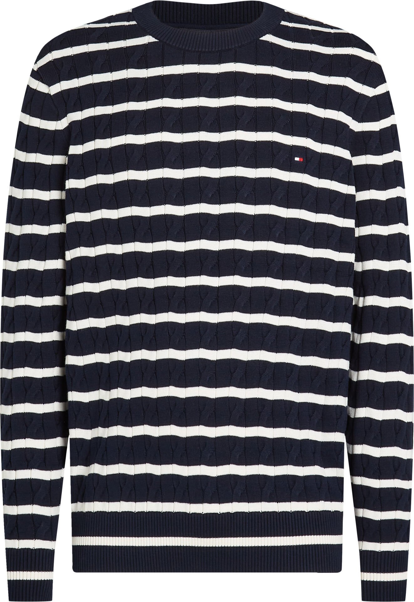 CLASSIC CABLE CREW NECK