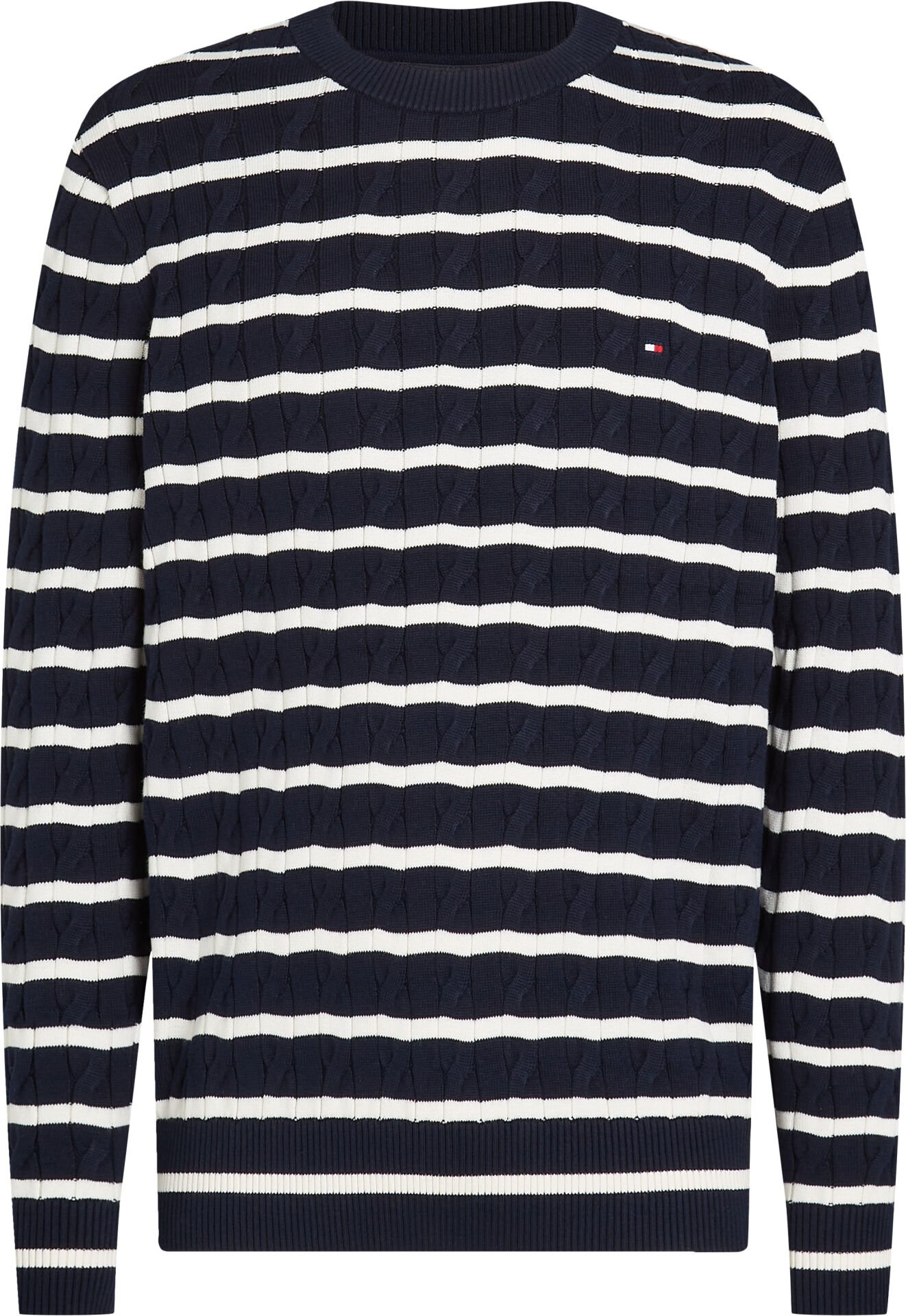 CLASSIC CABLE CREW NECK