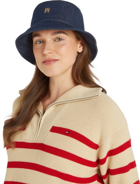 ELEVATED CHIC DENIM BUCKET HAT