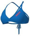 WOMENS TEAM SWIM TOP TIE BACK SOLID