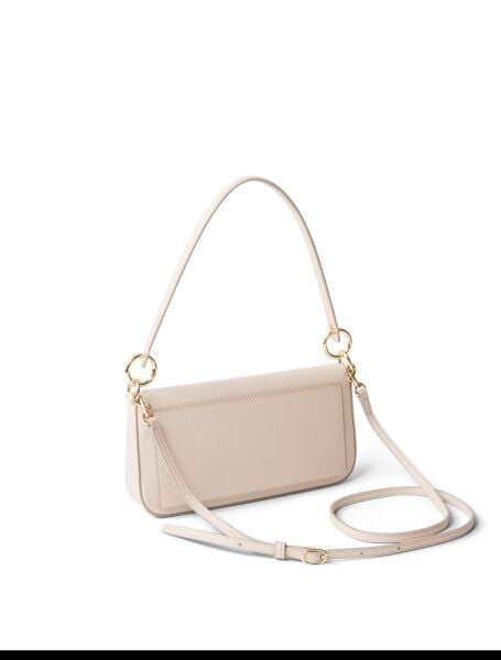 MINIMAL MONOGRAM SHOULDER POUC
