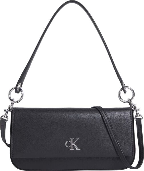 MINIMAL MONOGRAM SHOULDER POUC