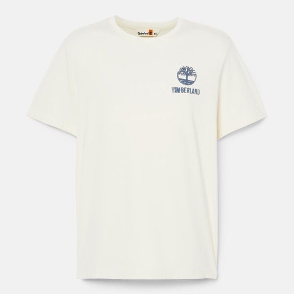 Short Sleeve Back Logo Graphic Tee