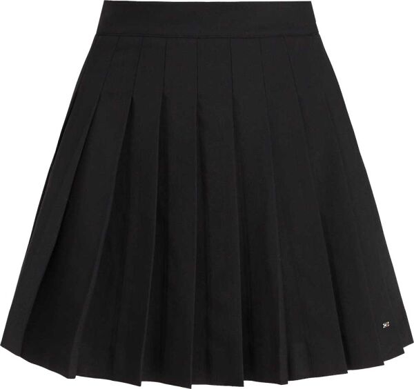 COOL WOOL MIX PLEAT SHORT SKIR