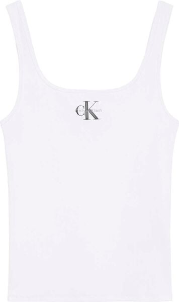 MONOGRAM SCOOP NK RIB TANK TOP