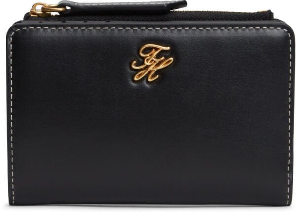 TH SCRIPT LEATHER BIFOLD