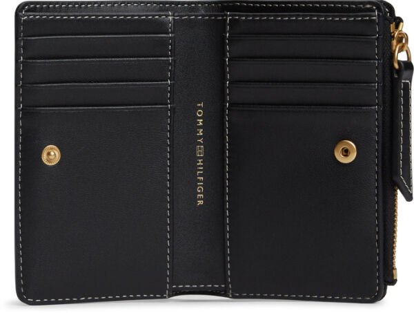 TH SCRIPT LEATHER BIFOLD