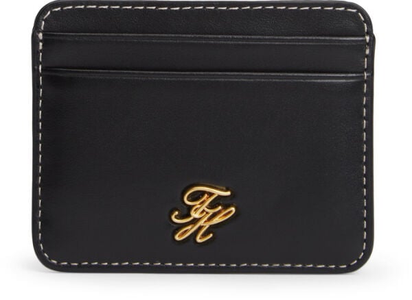 TH SCRIPT LEATHER CC HOLDER