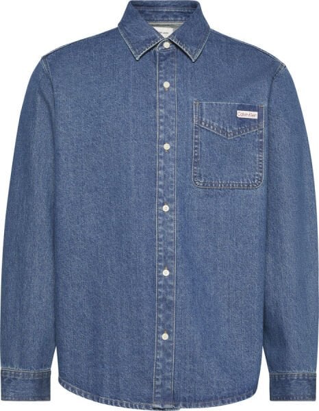 CLASSIC HARBOUR BLUE OVERSHIRT