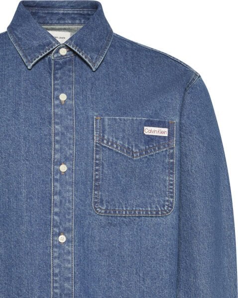 CLASSIC HARBOUR BLUE OVERSHIRT