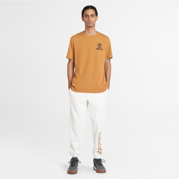 Short Sleeve Back Logo Graphic Tee
