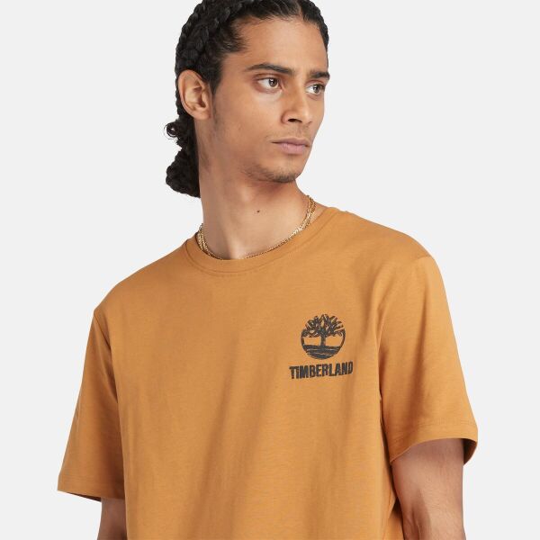 Short Sleeve Back Logo Graphic Tee