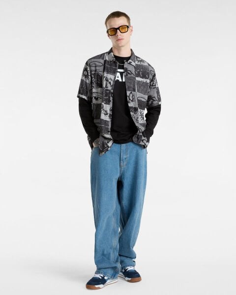 VANS CAMP CLASSIC COLLAR SS WOVEN