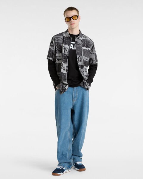 VANS CAMP CLASSIC COLLAR SS WOVEN