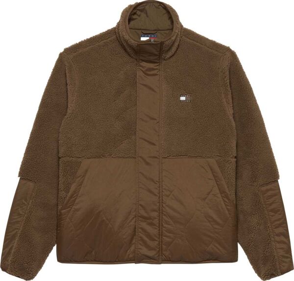 TJM ESSENTL MIX TEDDY JACKET E