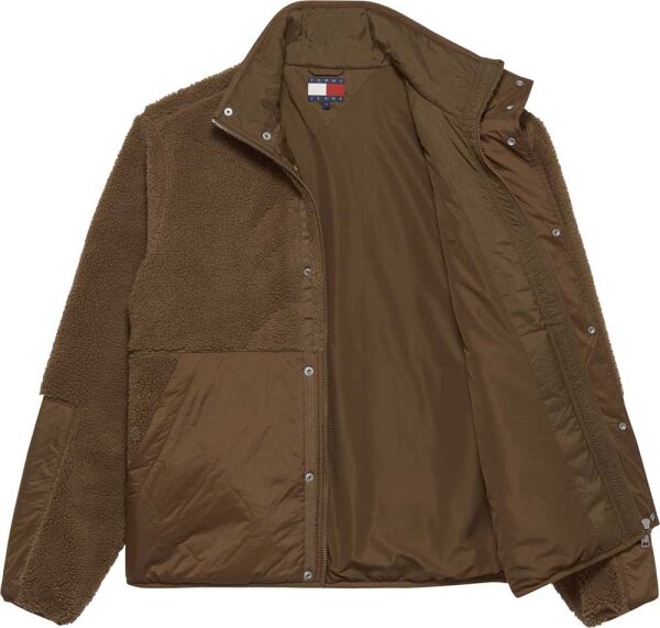 TJM ESSENTL MIX TEDDY JACKET E