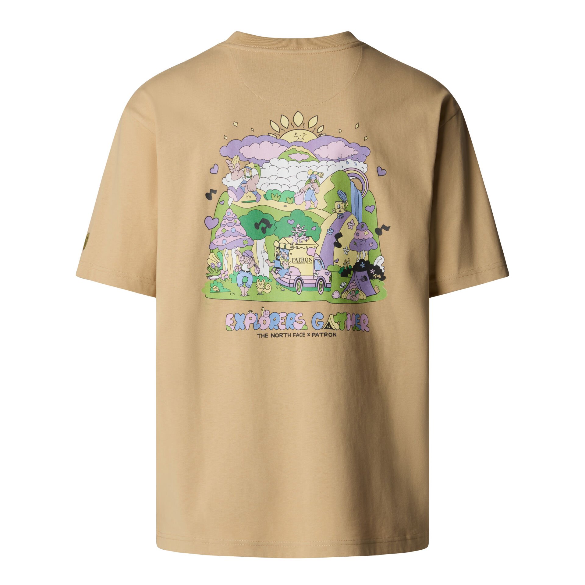U SS MOUNTAIN CLEANUP OVERSIZED TEE