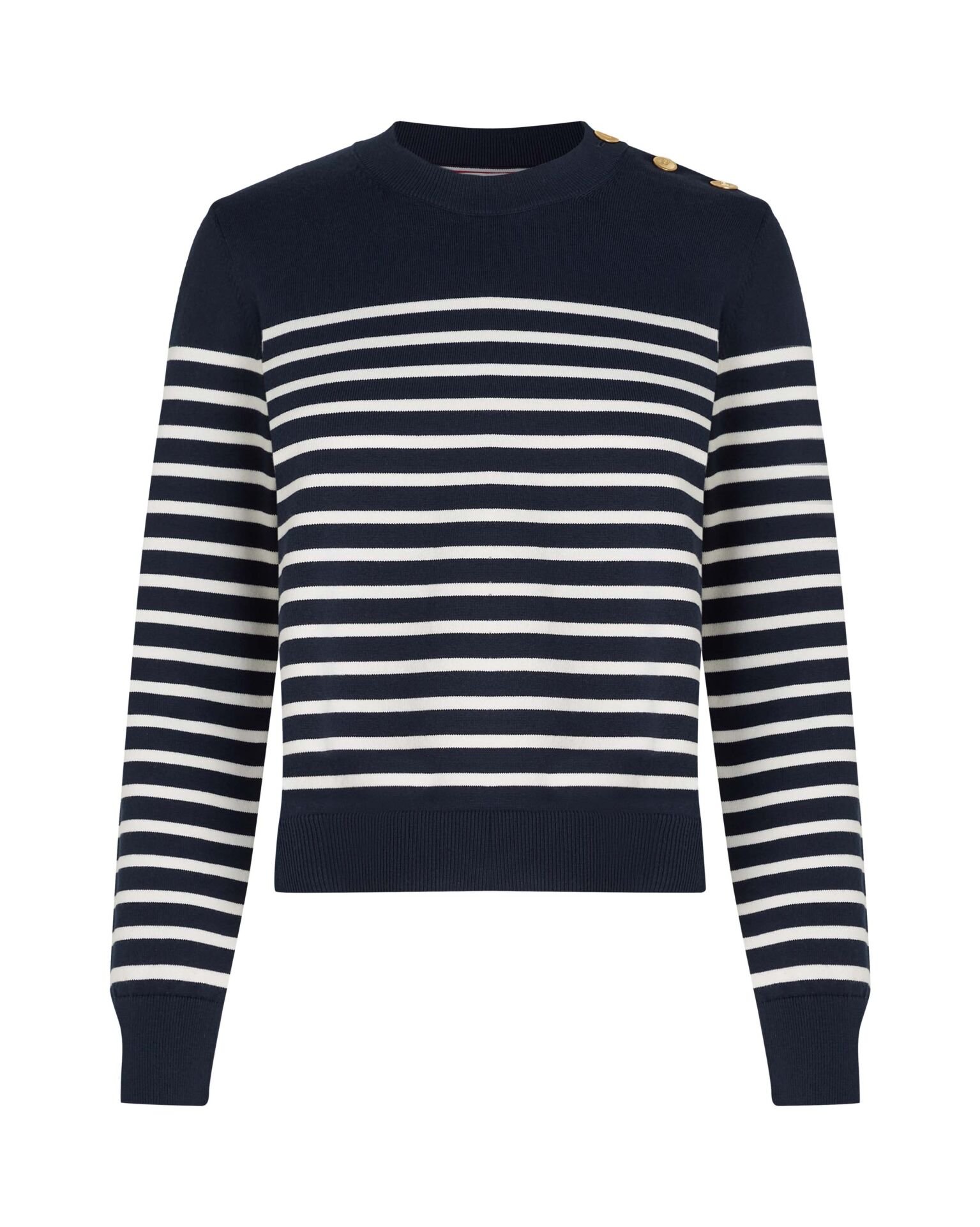 CO JERSEY MID GG LS GOLD BTN S