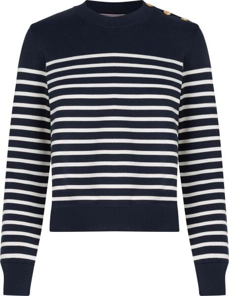 CO JERSEY MID GG LS GOLD BTN S