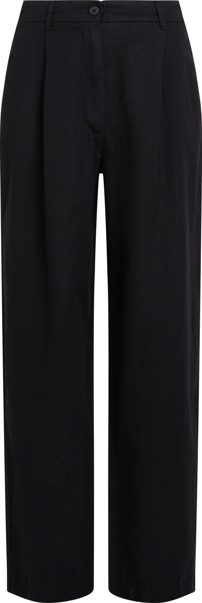 TENCEL LINEN WIDE LEG PANT