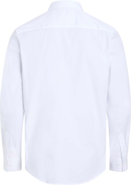 LS SOLID STRETCH SLIM SHIRT
