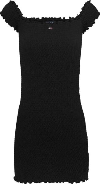 TJW SMOCK BODYCON DRESS