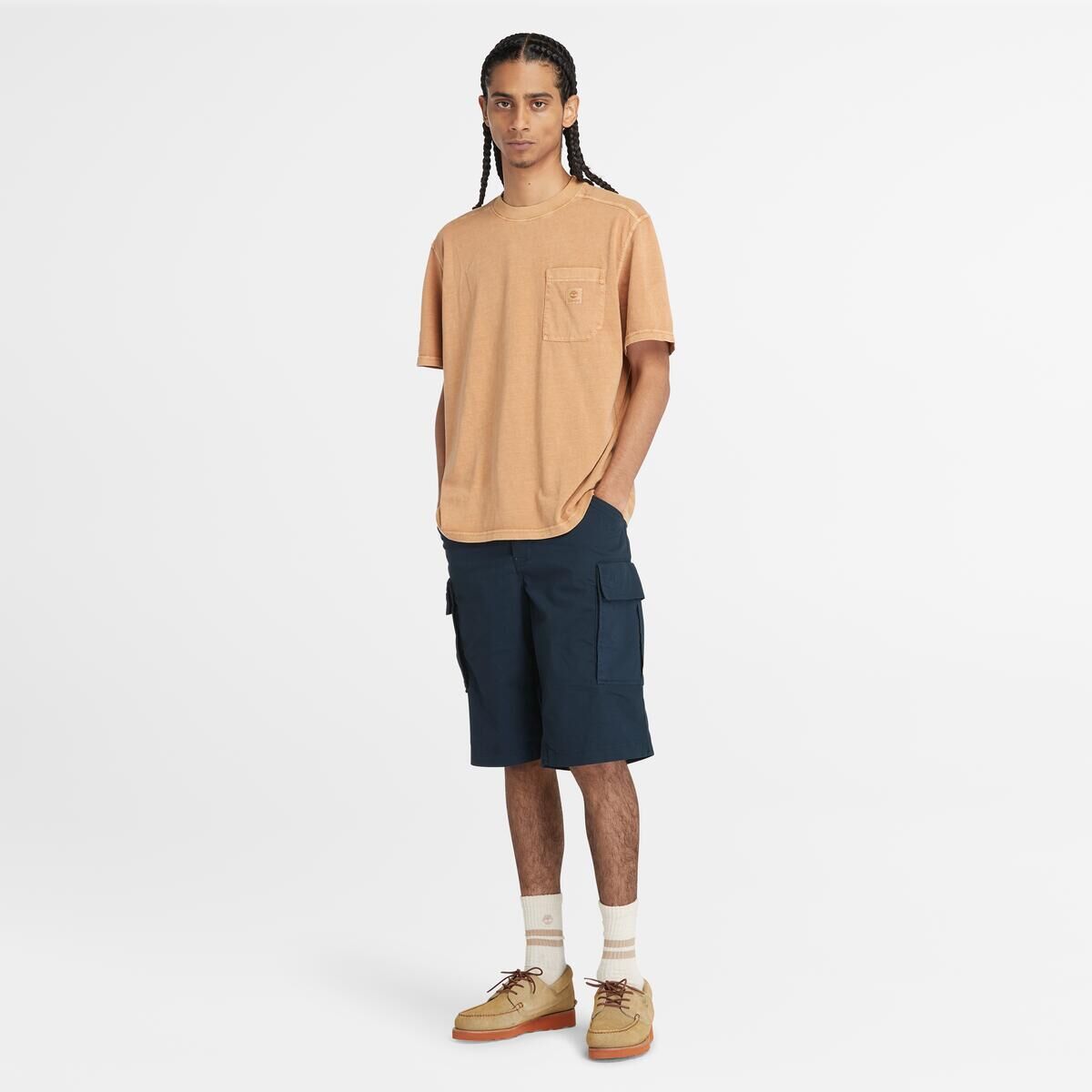 Garment Dye Chest Pocket Tee