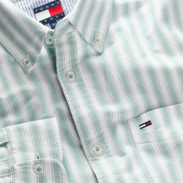 TJM REG STRIPE OXFORD SHIRT EX