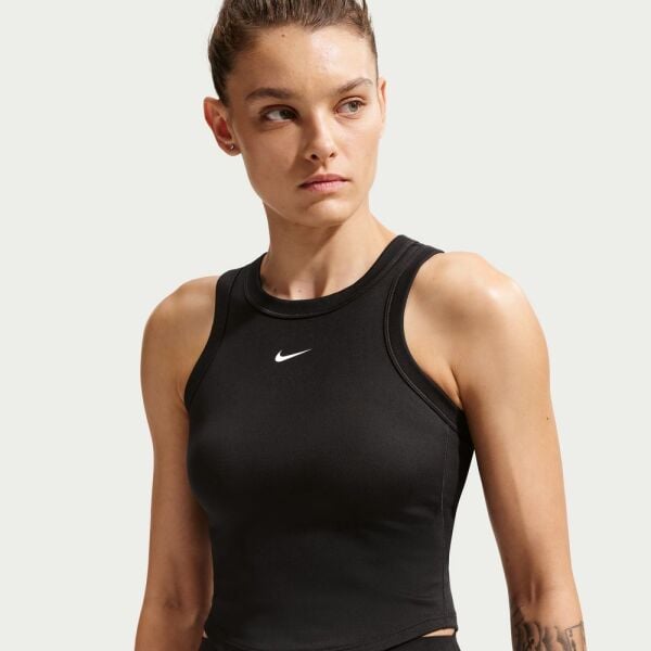 W NK ONE FITTED DF CROP TANK
