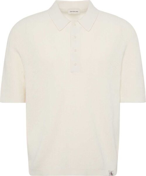SS COTTON WAFFLE POLO COLLARSW