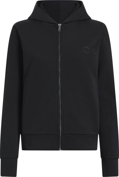 SATIN CK REGULAR ZIP HOODIE