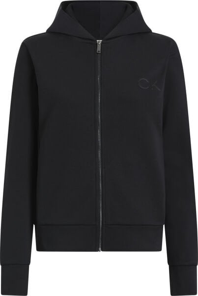 SATIN CK REGULAR ZIP HOODIE