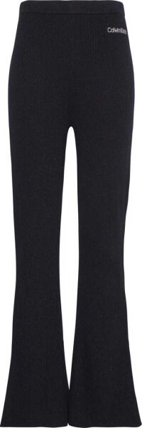 WOOL LUREX FLARED PANT